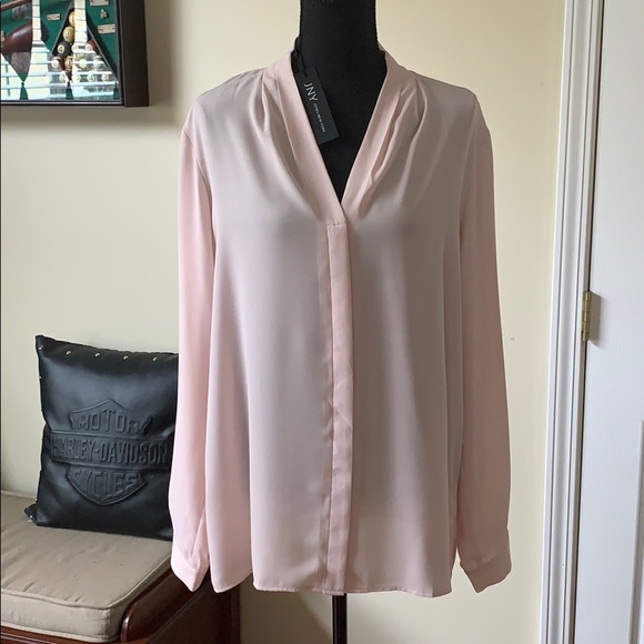 Jones New York light pink blouse - Picture 5 of 5